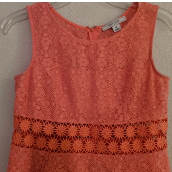 Adam Levine Collection Vibrant Orange Dress. Sz M - Picture 2 of 4